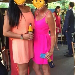 Buddy Love Hot pink wedding guest dress